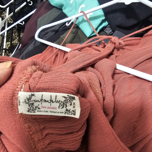 Free People Backless Terracotta Dress - Picture 4 of 4